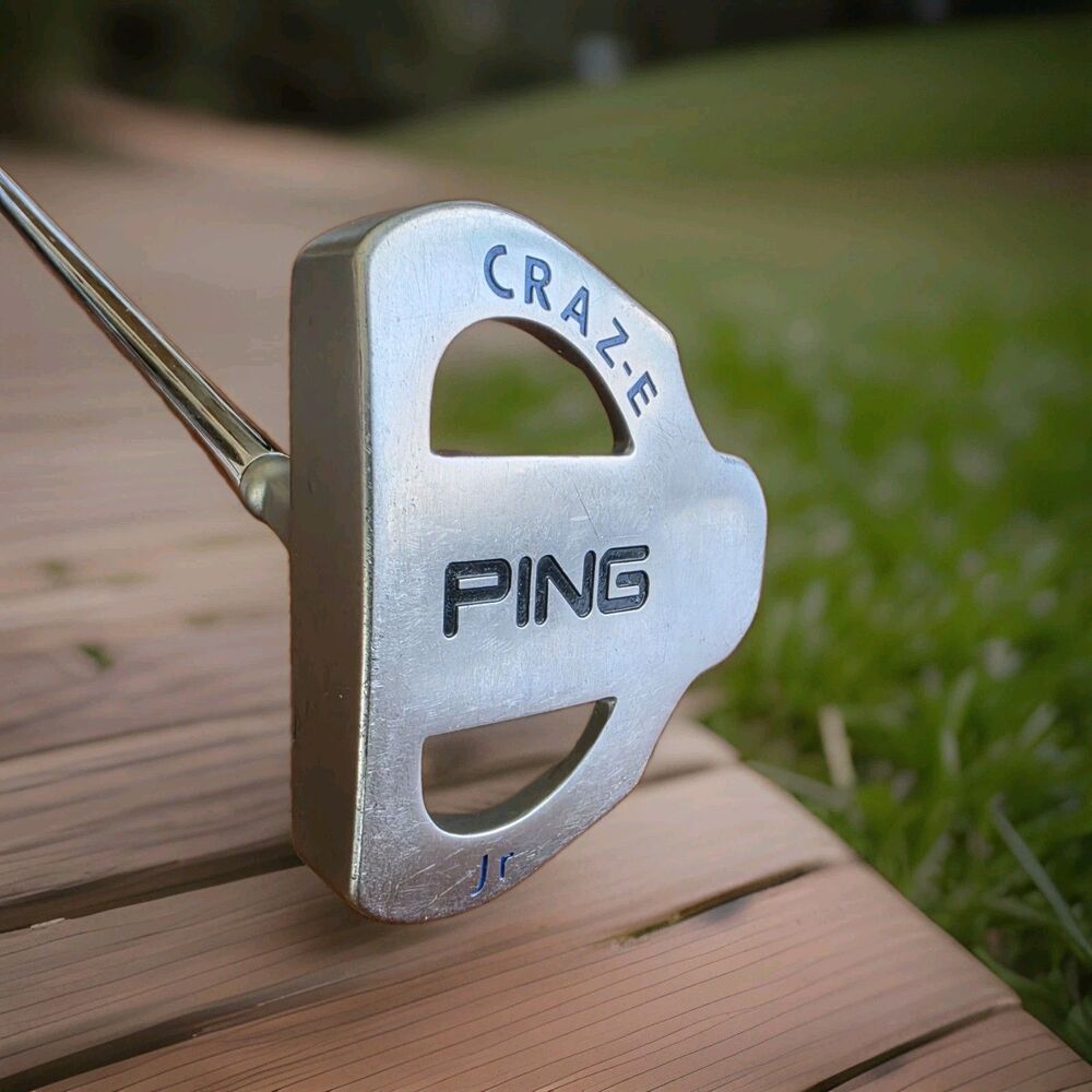 Ping Craz-e Jr. Mallet Putter 30" Right Handed Youth Junior Golf Club Blue Winn